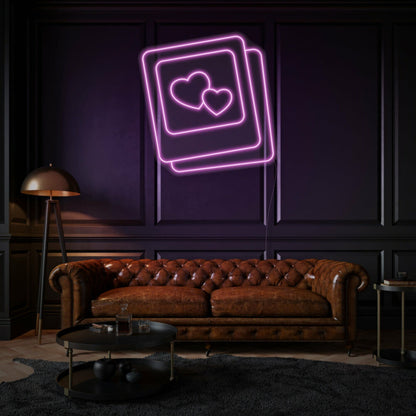 Loving Photo Card Led Neon Sign | Shineneon