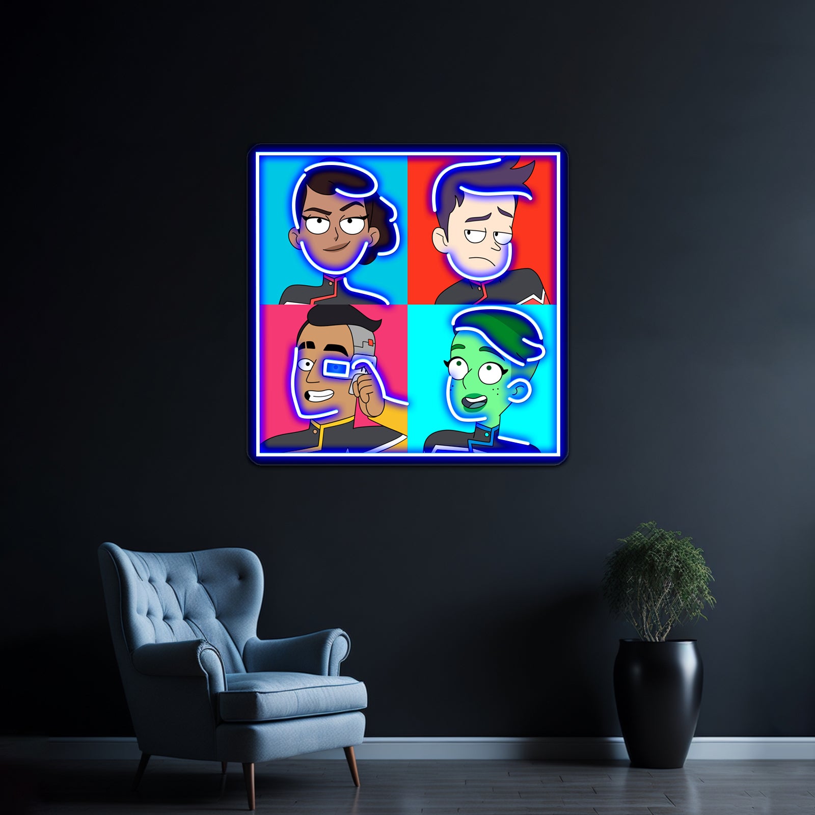 Lower Warhol Artwork Led Neon | Shineneon