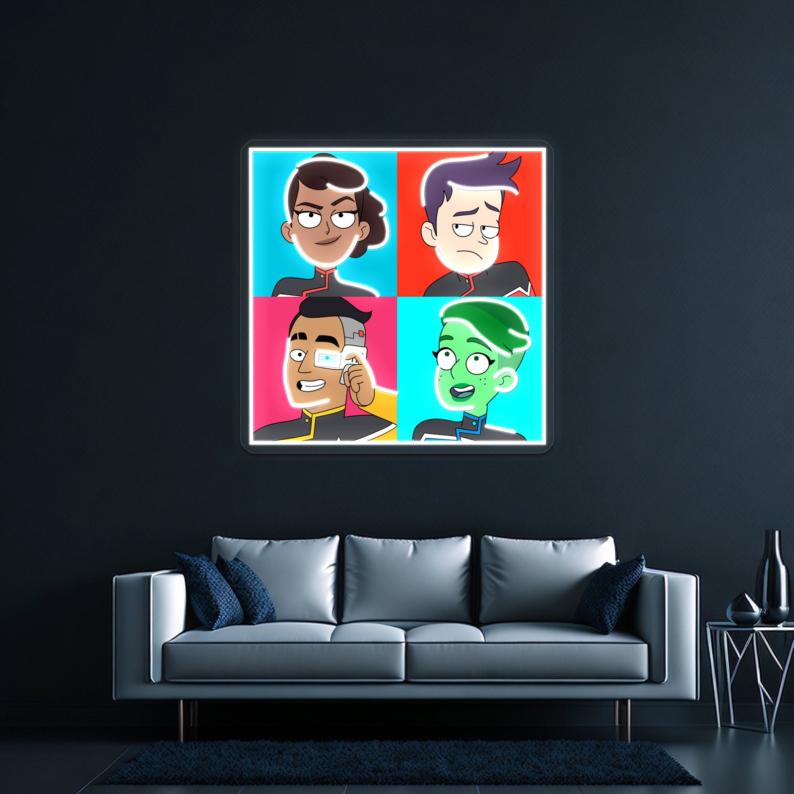 Lower Warhol Artwork Led Neon | Shineneon