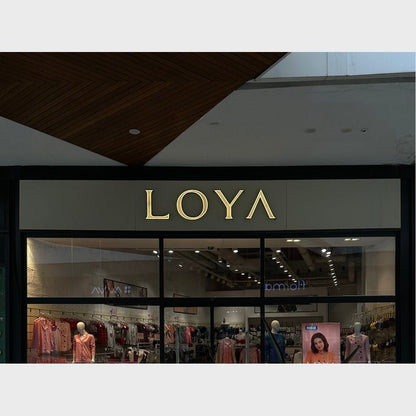 Loya 3D Frontlit Channel Letters Led Light Sign - Shineneon