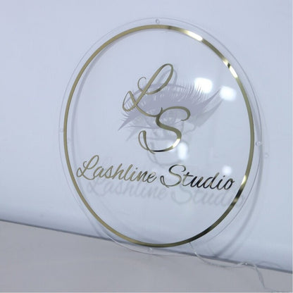 Ls Studio Acrylic Business Logo Sign - Shineneon
