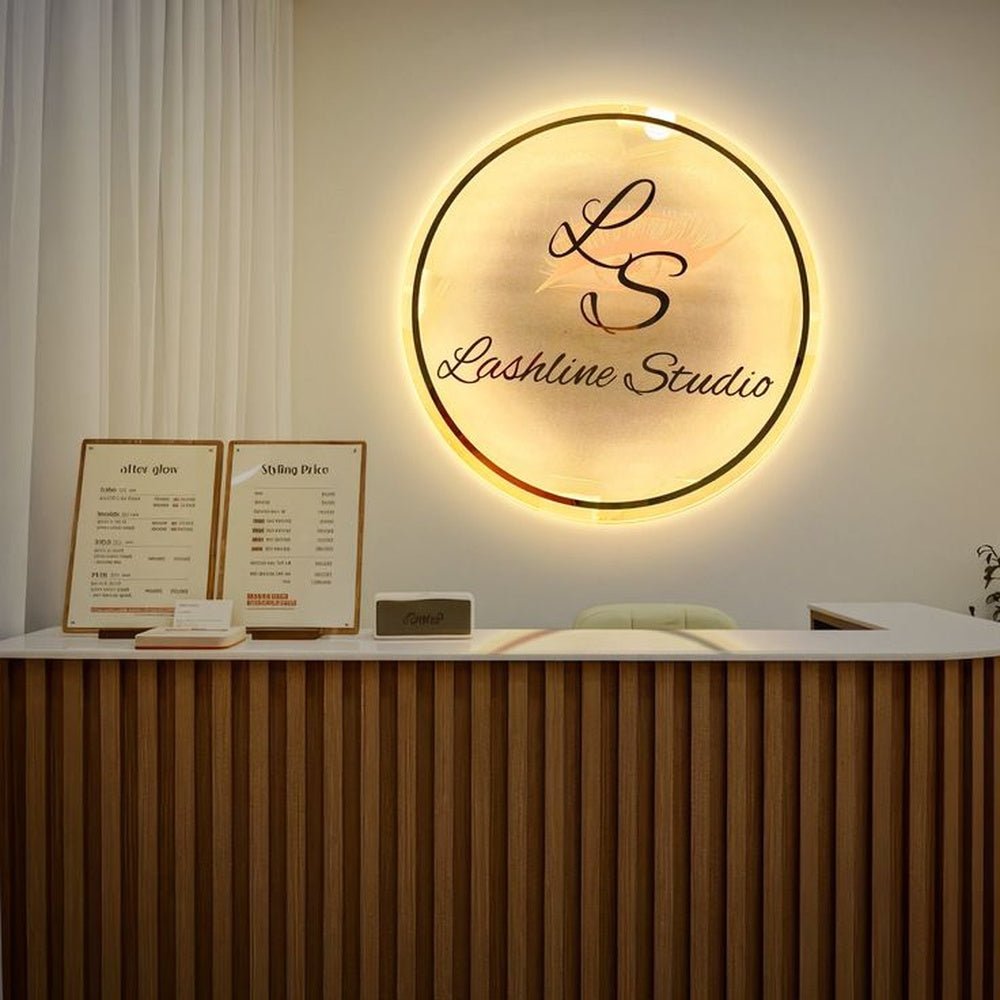 Ls Studio Acrylic Business Logo Sign - Shineneon