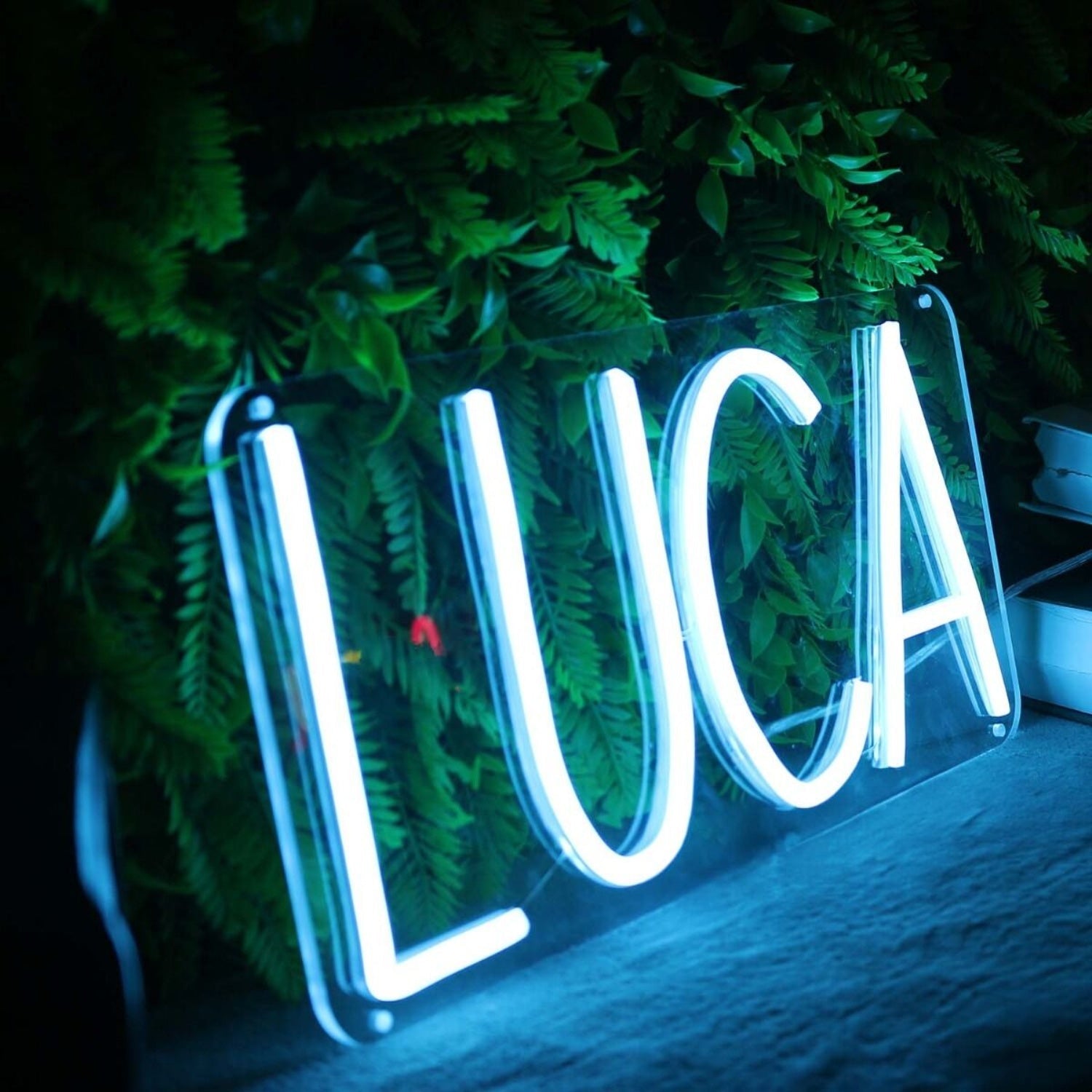 Luca Blue Led Neon Sign - Shineneon