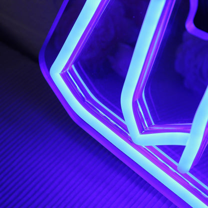 Lucauan Blue Led Neon Sign - Shineneon