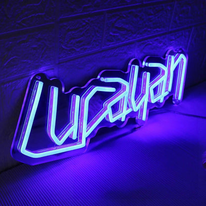 Lucauan Blue Led Neon Sign - Shineneon