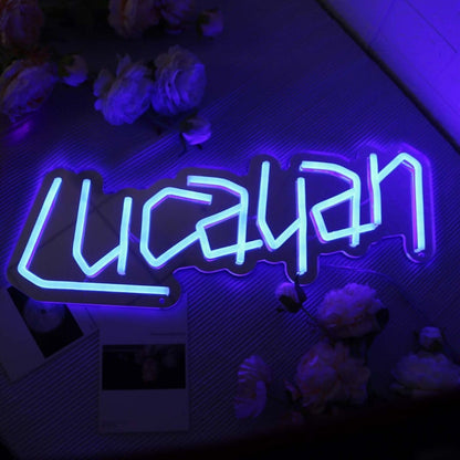 Lucauan Blue Led Neon Sign - Shineneon