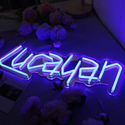 Lucauan Blue Led Neon Sign - Shineneon
