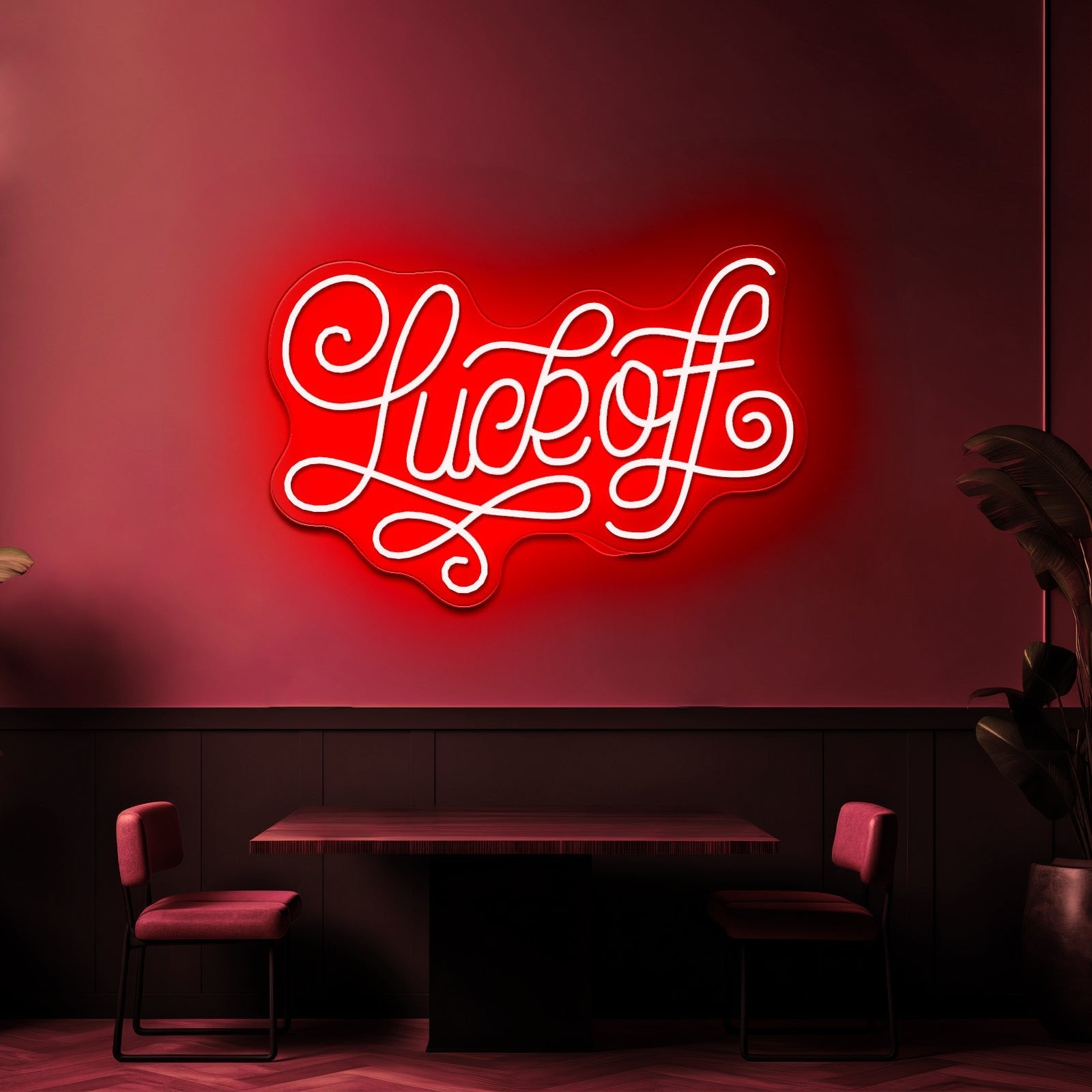Luck Off By Joanna Behar Aesthetic Neon Signs - Shineneon
