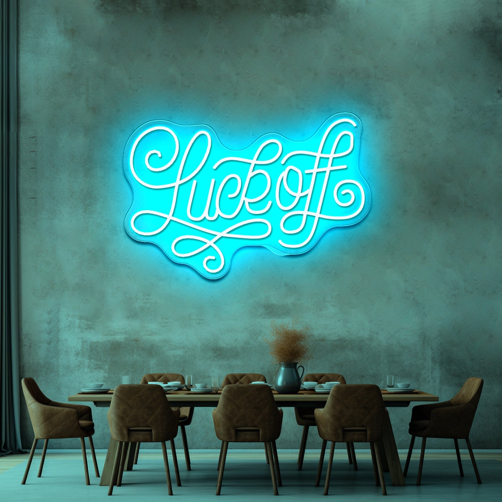 Luck Off By Joanna Behar Aesthetic Neon Signs - Shineneon