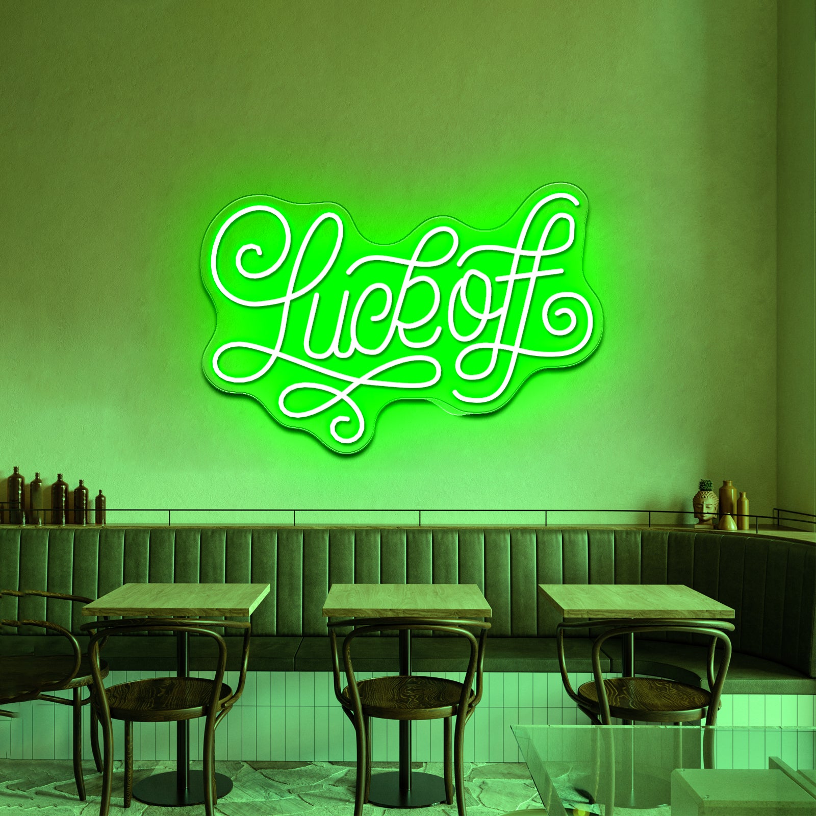 Luck Off By Joanna Behar Aesthetic Neon Signs