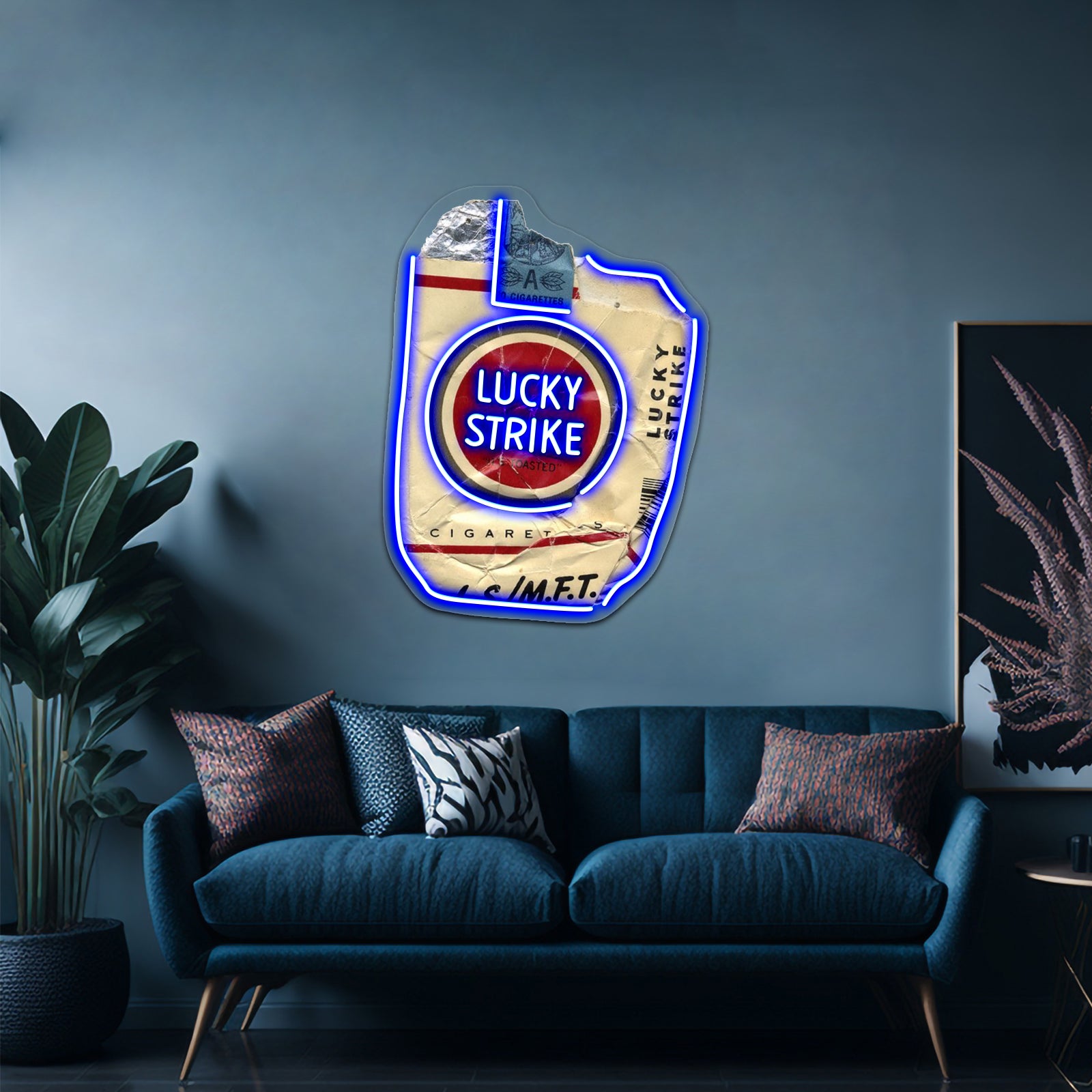 Luckies Lucky Strike Artwork Led Neon | Shineneon