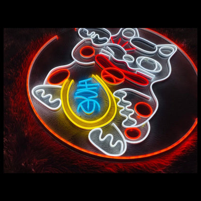 Lucky Cat Led Neon Sign Wall Art - Shineneon