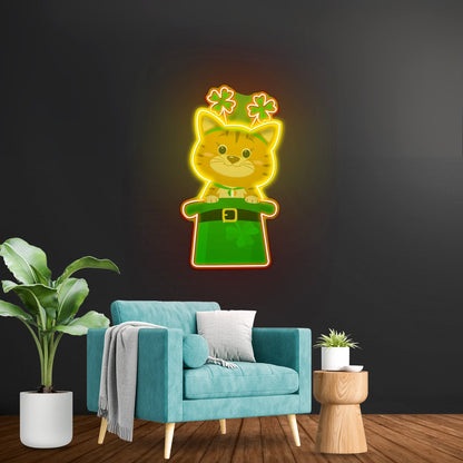 Lucky Mixing Pattern Saint Patrick Day Led Neon Signs - Shineneon