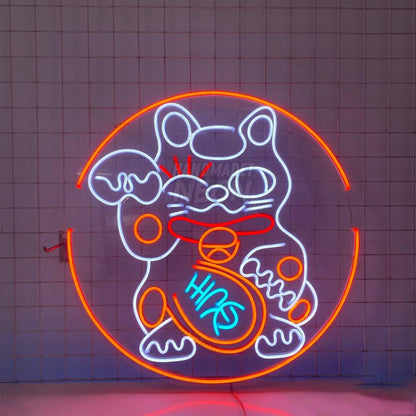 Lucy Cat Led Neon Sign Wall Art | Shineneon