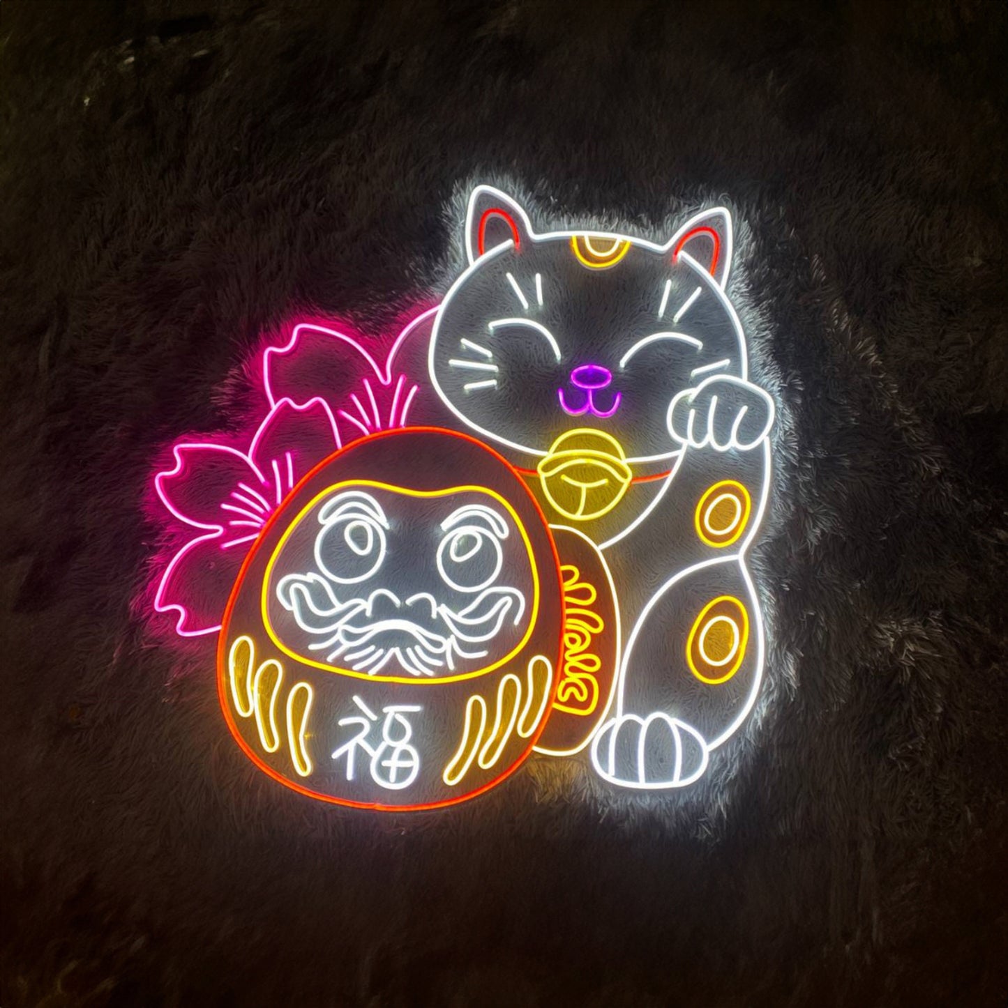 Lucy Cat Neon Sign Restaurant Neon Sign