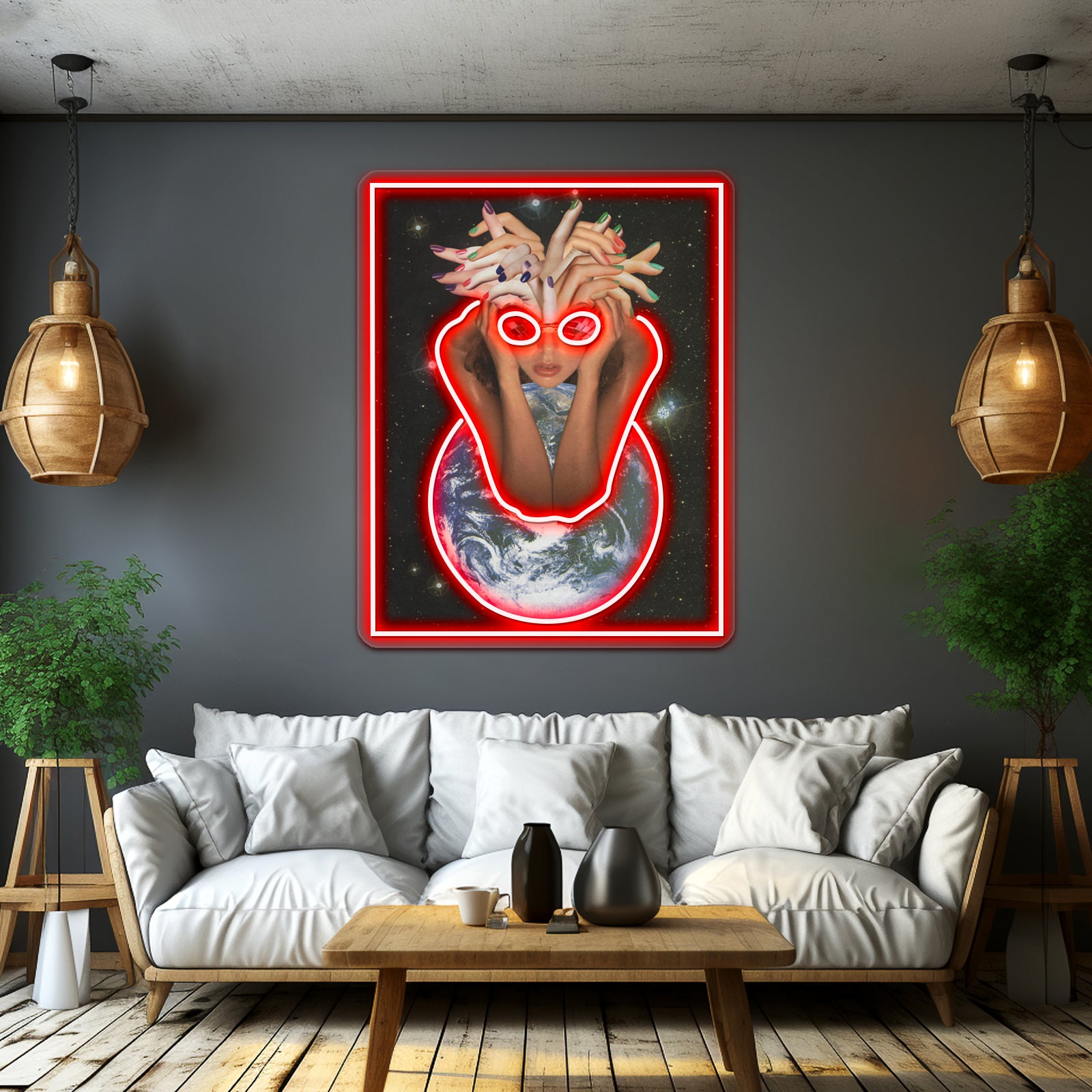 Lucy In The Sky Wall Artwork Neon Signs | Shineneon