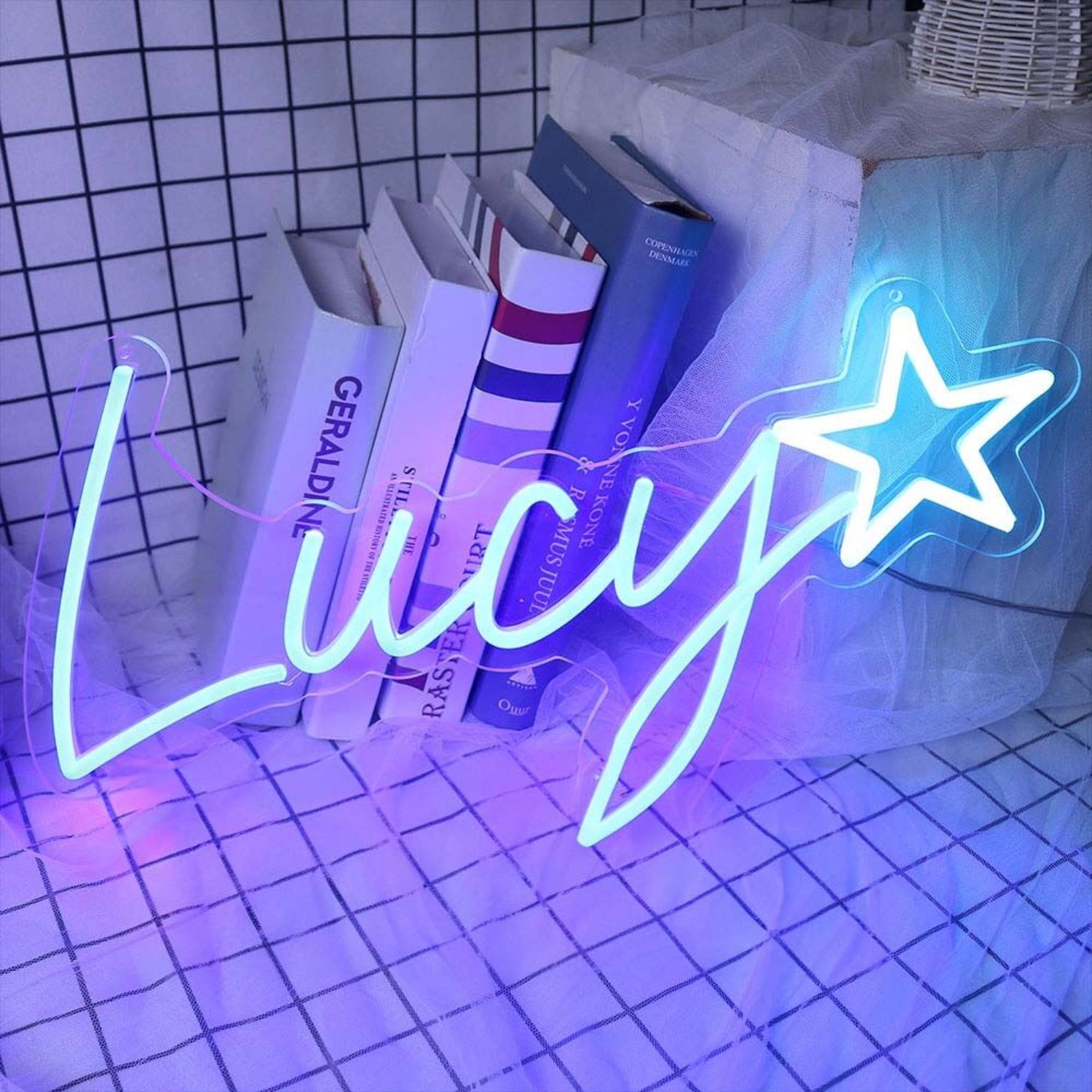 Lucy Led Neon Sign For Personalized And Whimsical Decor | Shineneon