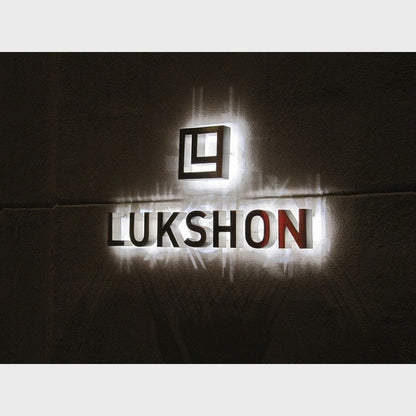 Lukshon 3D Backlit Channel Letters Led Light Sign - Shineneon