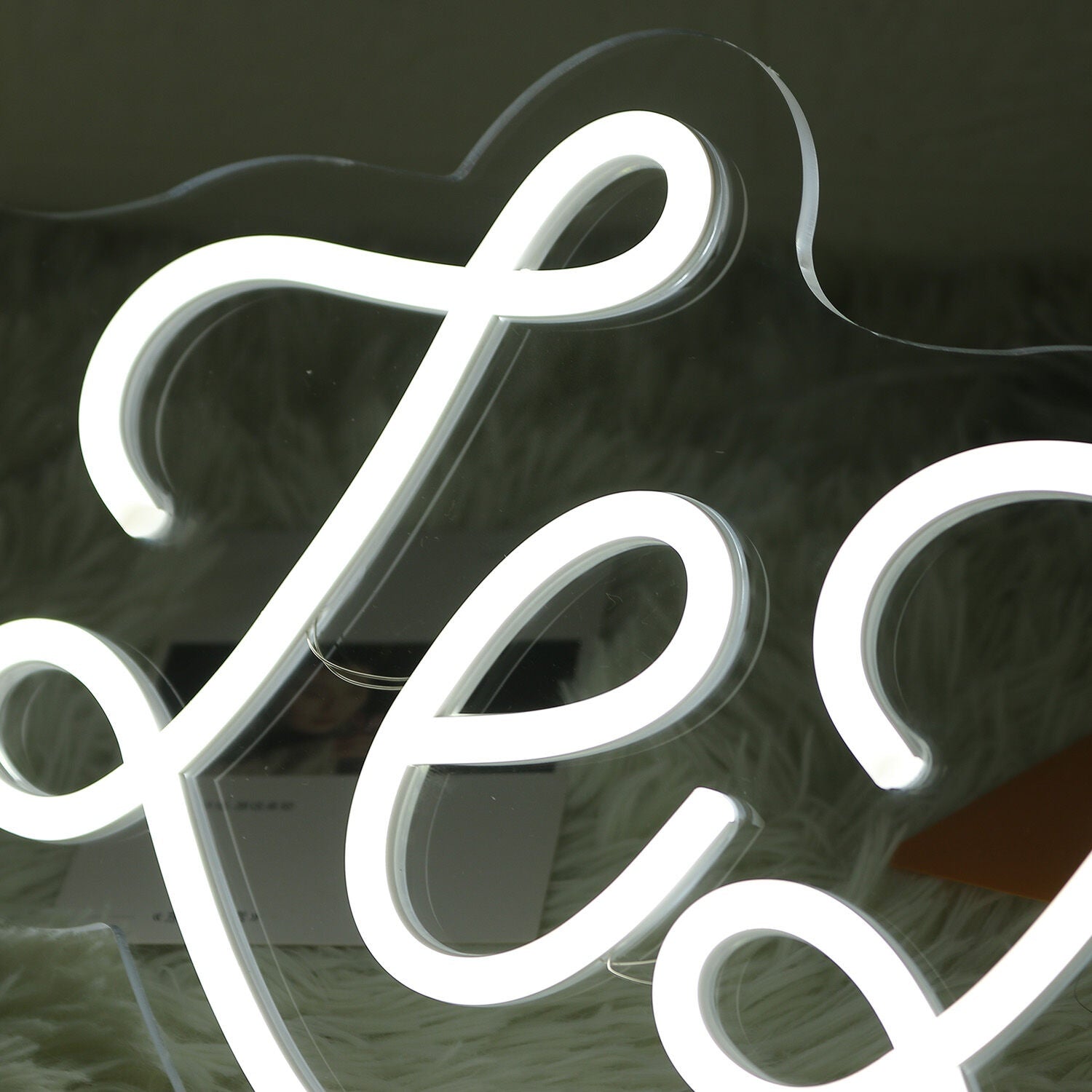 Lulu And Lele White Led Neon Sign - Shineneon