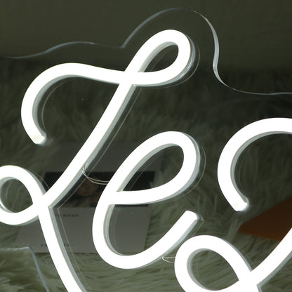 Lulu And Lele White Led Neon Sign - Shineneon