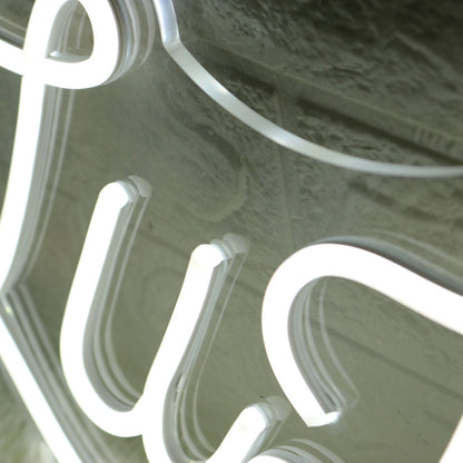 Lulu And Lele White Led Neon Sign - Shineneon