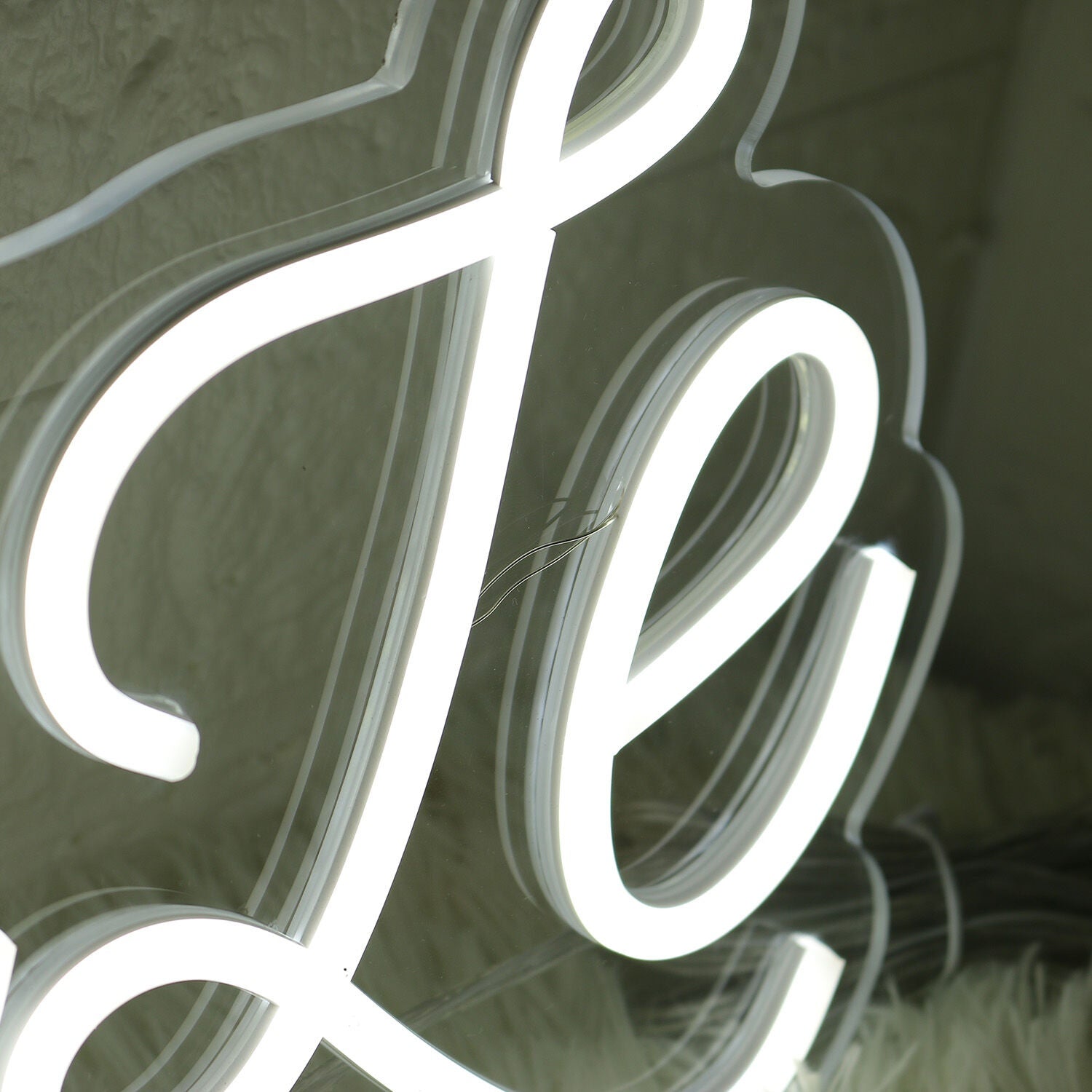 Lulu And Lele White Led Neon Sign - Shineneon