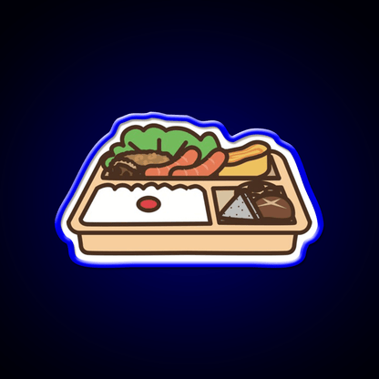 Lunch Tray Led Neon Sign Chinese Food Rgb Color - Shineneon