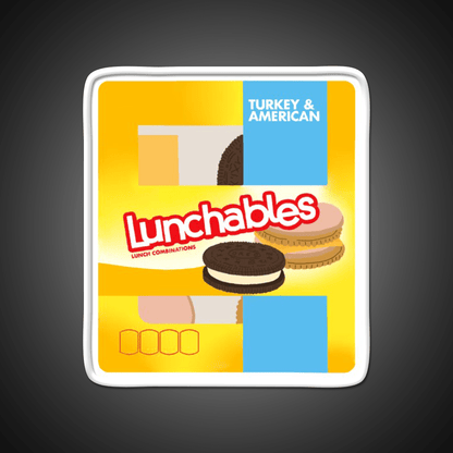 Lunchables Snack Food Led Neon Sign Rgb Color - Shineneon
