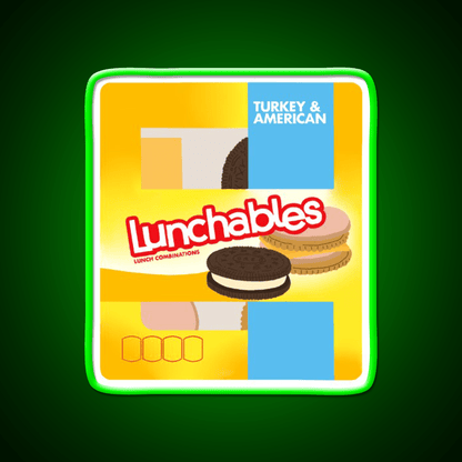 Lunchables Snack Food Led Neon Sign Rgb Color - Shineneon
