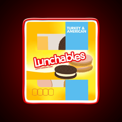 Lunchables Snack Food Led Neon Sign Rgb Color - Shineneon