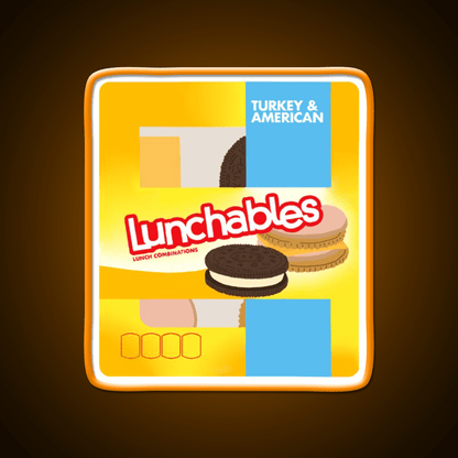 Lunchables Snack Food Led Neon Sign Rgb Color - Shineneon