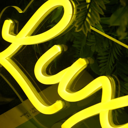 Lux Like Realty Yellow Led Neon Sign - Shineneon