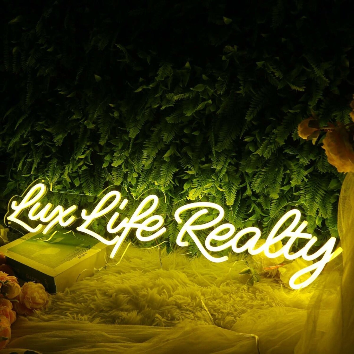 Lux Like Realty Yellow Led Neon Sign - Shineneon