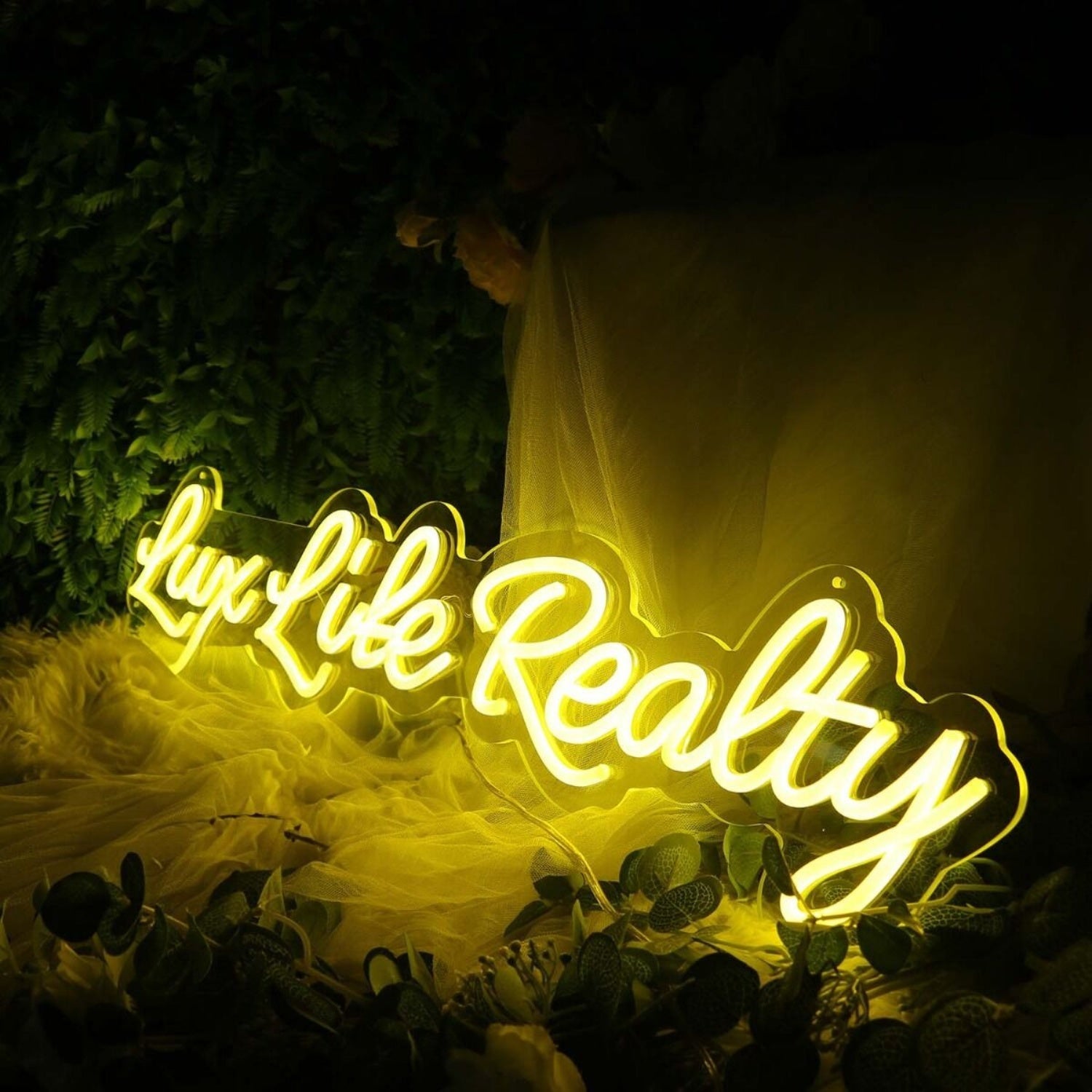 Lux Like Realty Yellow Led Neon Sign - Shineneon