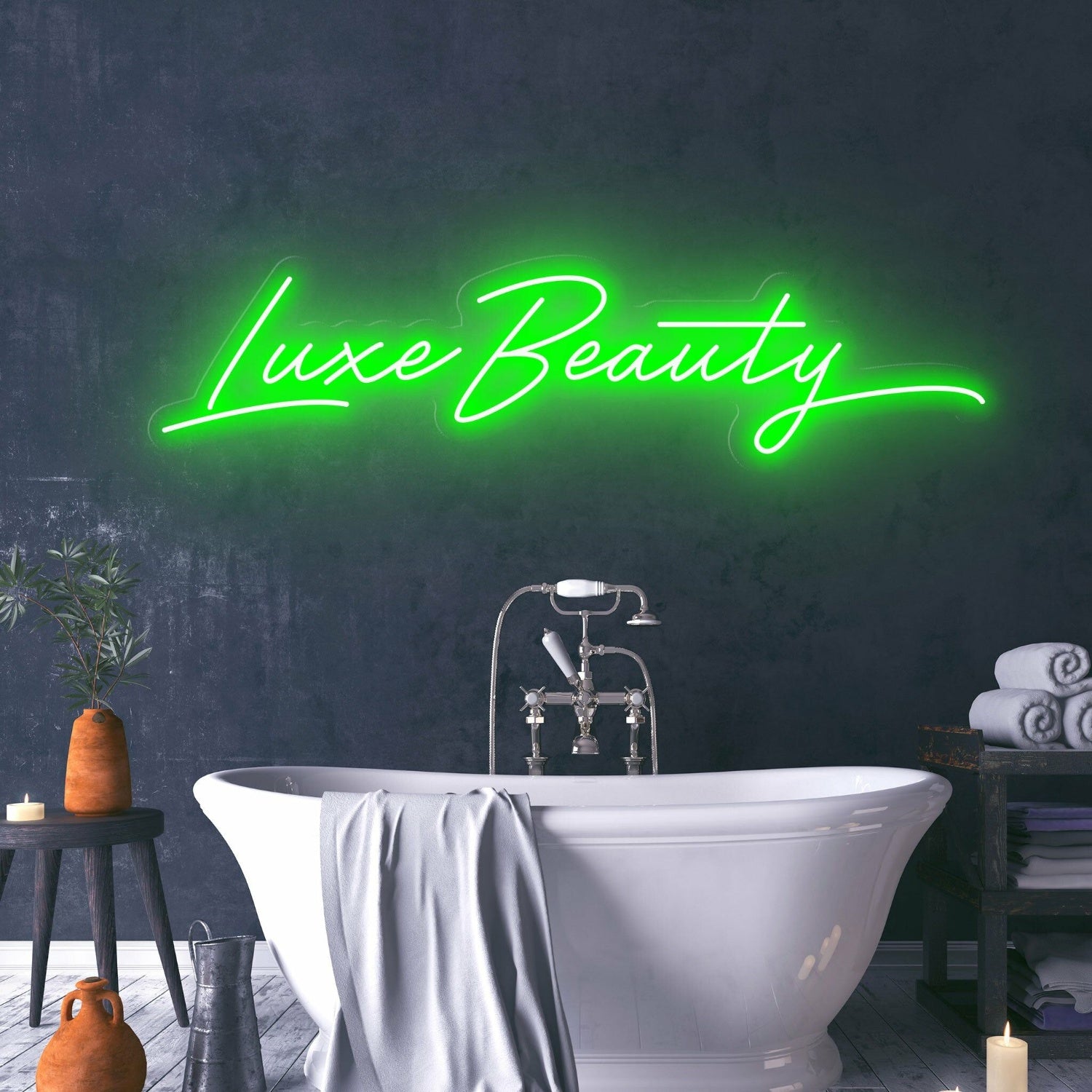 Luxe Beauty Illuminate Beauty And Sophistication With Neon | Shineneon