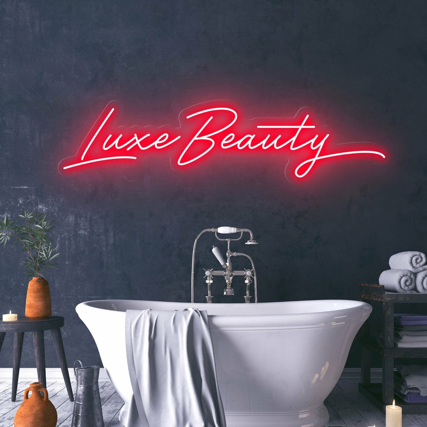Luxe Beauty Illuminate Beauty And Sophistication With Neon | Shineneon