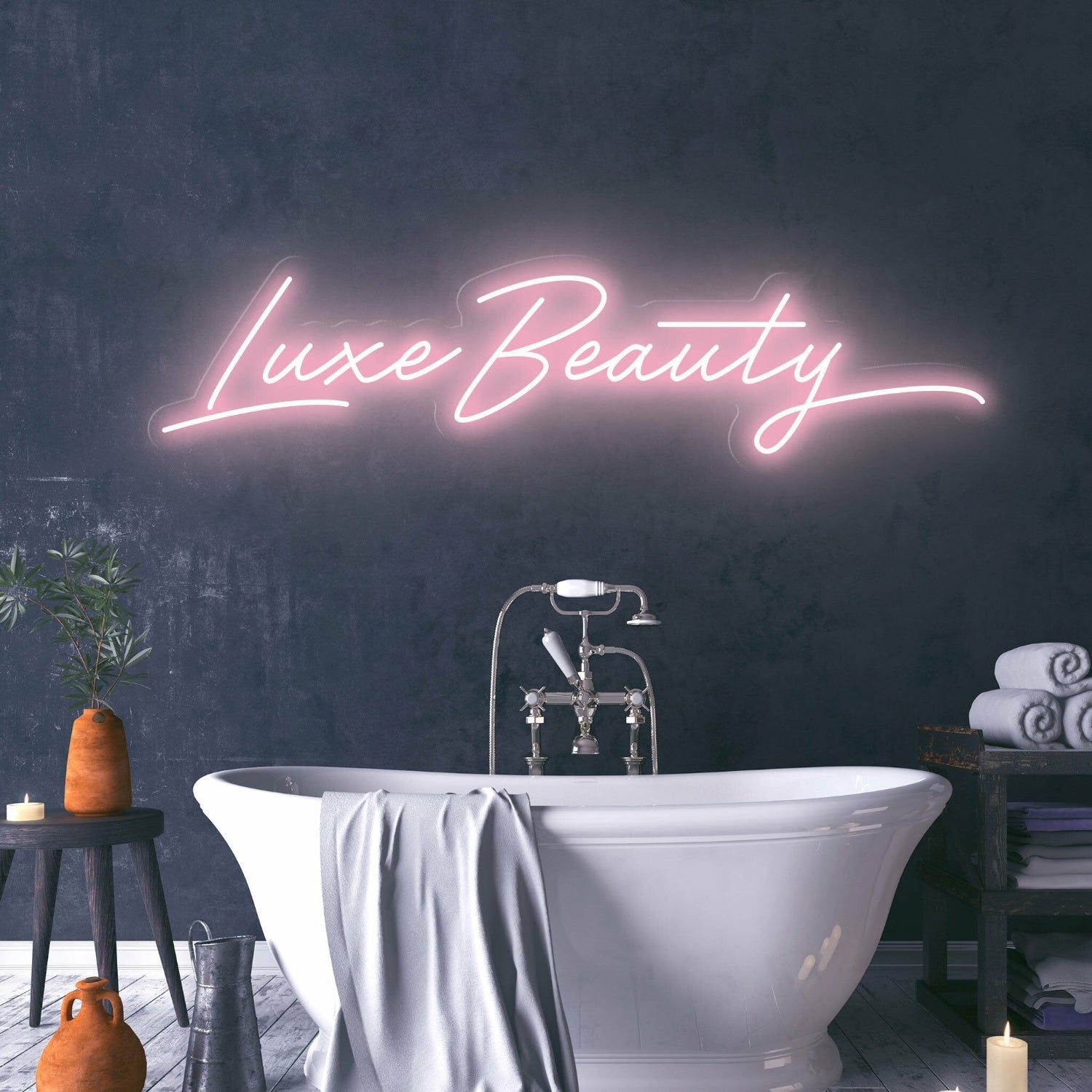Luxe Beauty Illuminate Beauty And Sophistication With Neon | Shineneon