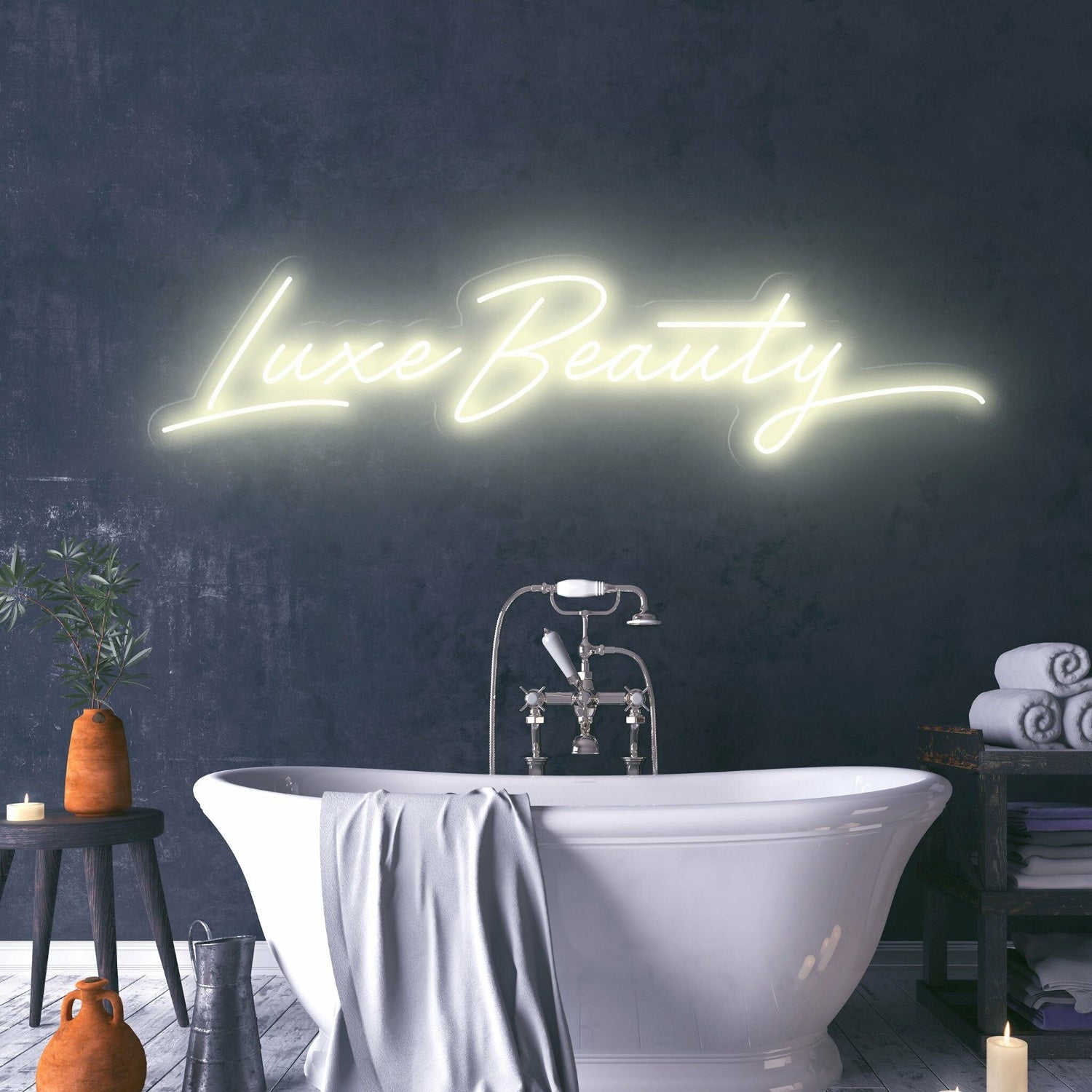Luxe Beauty Illuminate Beauty And Sophistication With Neon | Shineneon