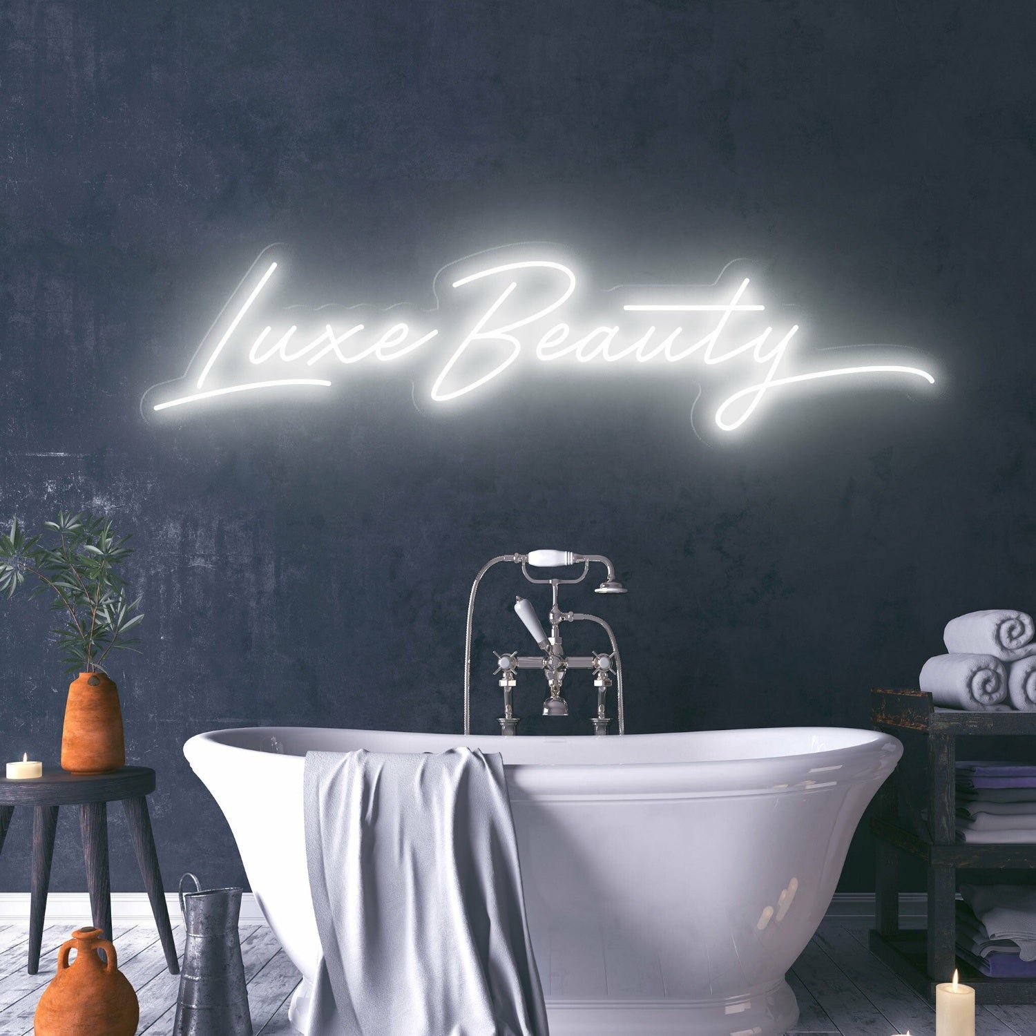 Luxe Beauty Illuminate Beauty And Sophistication With Neon | Shineneon