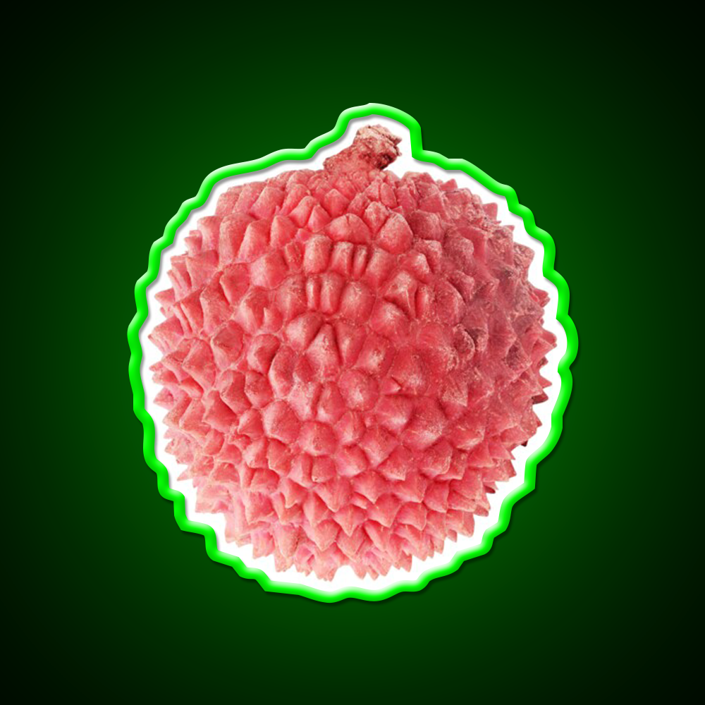 Lychee Fruit Led Neon Sign Chinese Food Rgb Color