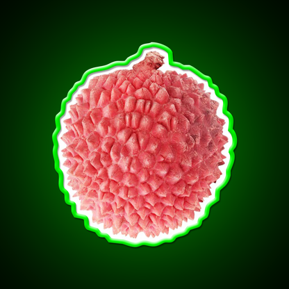 Lychee Fruit Led Neon Sign Chinese Food Rgb Color