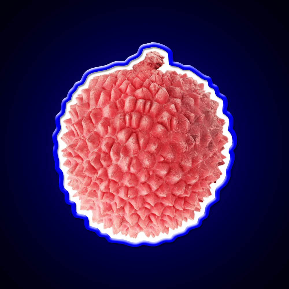 Lychee Fruit Led Neon Sign Chinese Food Rgb Color - Shineneon