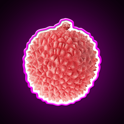 Lychee Fruit Led Neon Sign Chinese Food Rgb Color - Shineneon