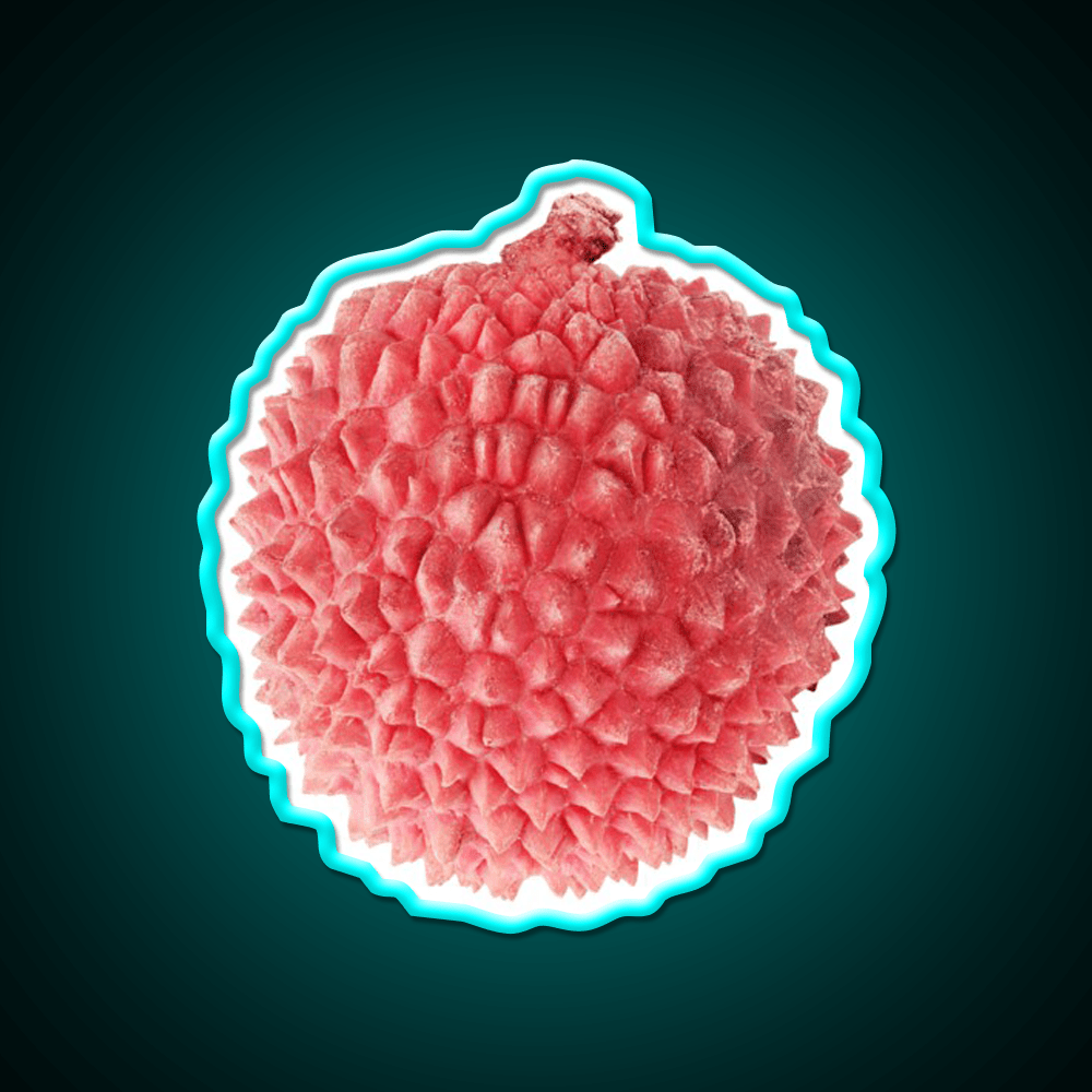 Lychee Fruit Led Neon Sign Chinese Food Rgb Color - Shineneon
