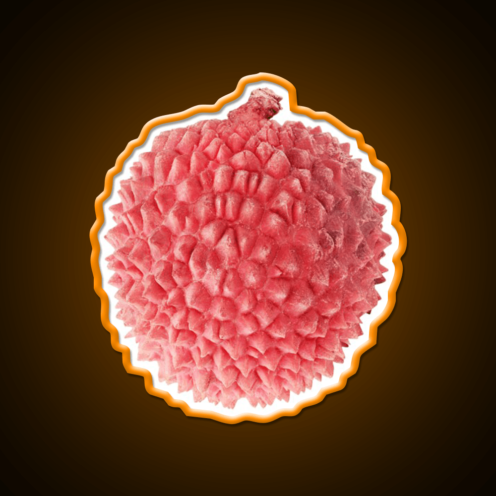 Lychee Fruit Led Neon Sign Chinese Food Rgb Color - Shineneon