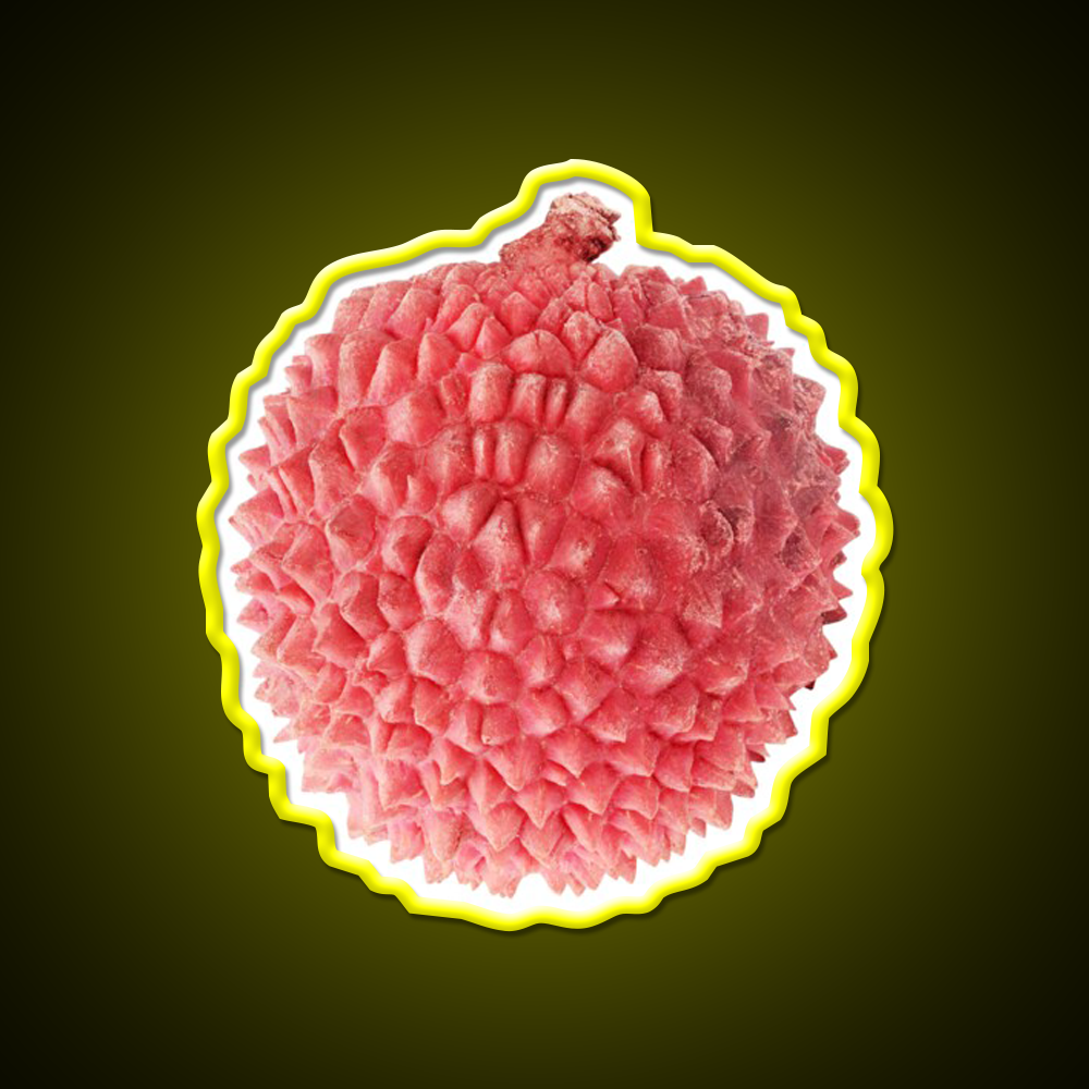 Lychee Fruit Led Neon Sign Chinese Food Rgb Color