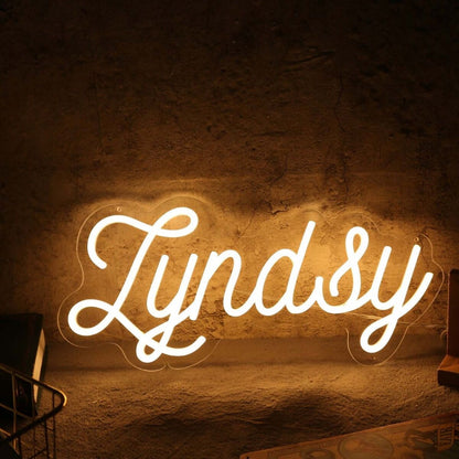 Lyndsy Yellow Led Neon Sign - Shineneon