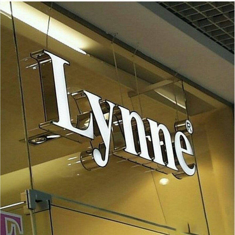 Lynne 3D Frontlit Channel Letters Led Light Sign - Shineneon