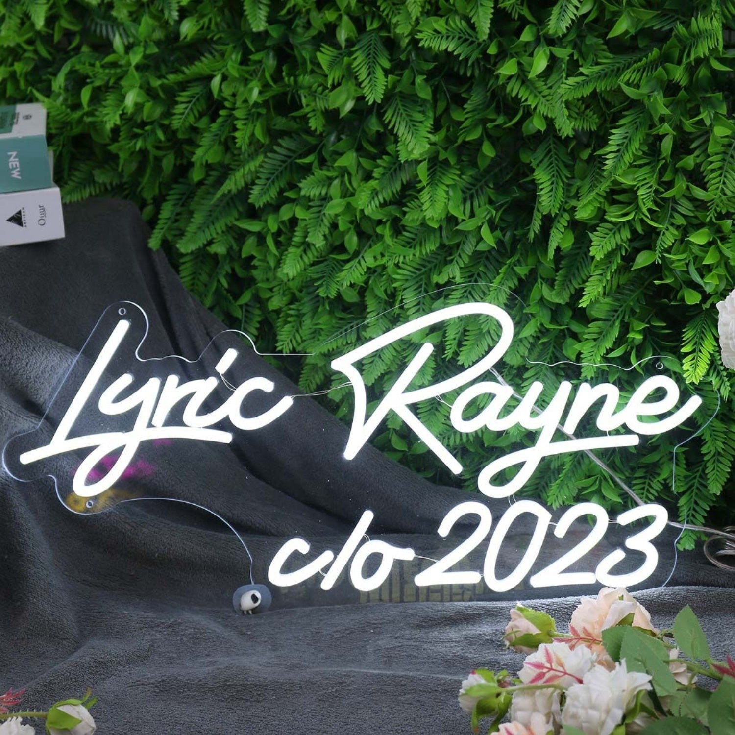 Lyric Rayne 2023 White Led Neon Sign - Shineneon