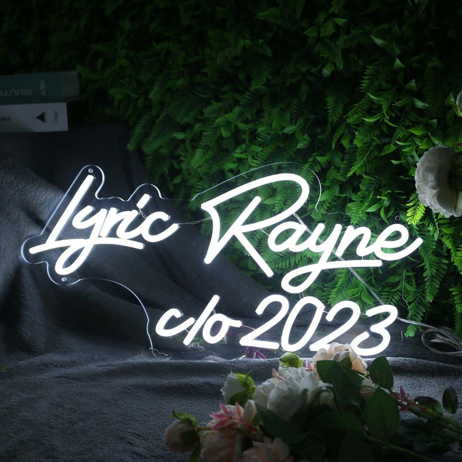 Lyric Rayne 2023 White Led Neon Sign - Shineneon